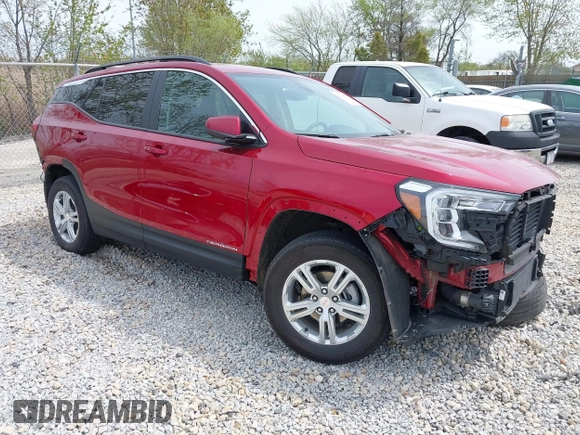 2024 GMC Terrain SLE с VIN 3GKALMEG1RL279245, выставлен на аукционе IAAI как лот 42095518 с пробегом 26 193 миль миль и . История ставок и продаж доступна на DreamBid. Изображение 1.