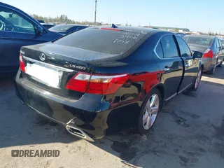 2010 Lexus LS 460 with VIN JTHBL5EFXA5095406, listed as a IAAI auction lot 41135894 with 181,132 mi miles. Bid and sale history available at carsss.com. Image 4.