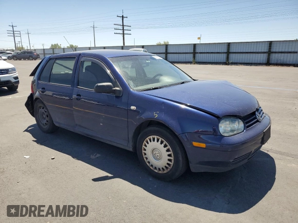 2001 Volkswagen Golf GLS с VIN 9BWGT61J914057698, выставлен на аукционе Copart как лот 58576605 с пробегом 270 209 миль миль и Списание • Salvage title. История ставок и продаж доступна на DreamBid. Изображение 4.