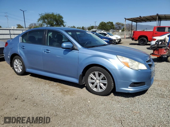 2012 Subaru Legacy 2.5i Premium with VIN 4S3BMBF68C3010959, listed as a Copart auction lot 51998955 with 105,261 mi miles and Salvage Title. Bid and sale history available at carsss.com. Image 4.