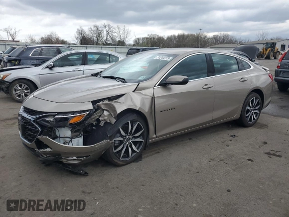 2024 Chevrolet Malibu RS with VIN 1G1ZG5STXRF156198, listed as a Copart auction lot 51244275 with 3,518 mi miles and Salvage Title. Bid and sale history available at DreamBid. Image 1.