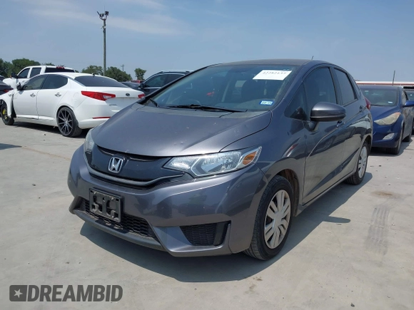 2015 Honda Fit LX with VIN 3HGGK5H55FM724750, listed as a IAAI auction lot 42282137 with 32,696 mi miles and . Bid and sale history available at DreamBid. Image 17.
