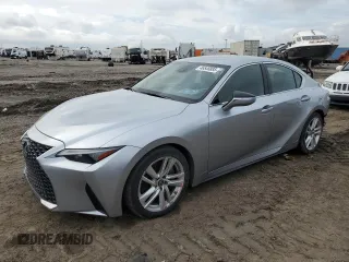 2021 Lexus IS with VIN JTHAA1D25M5110892, listed as a Copart auction lot 46546885 with 63,367 mi miles and Salvage Title. Bid and sale history available at carsss.com. Image 1.