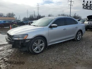 2014 Volkswagen Passat SEL Premium with VIN 1VWCS7A32EC021279, listed as a Copart auction lot 85785544 with 66,829 mi miles and Salvage Title. Bid and sale history available at carsss.com. Image 1.