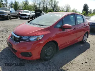 2019 Honda Fit LX with VIN 3HGGK5H46KM722572, listed as a Copart auction lot 56246805 with 72,338 mi miles and Salvage title. Bid and sale history available at DreamBid. Image 1.
