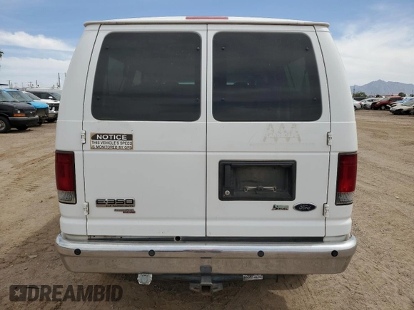 2011 Ford Econoline Passenger XL с VIN 1FBNE3BL0BDA16473, выставлен на аукционе Copart как лот 58950135 с пробегом 178 565 миль миль и Чистый • Clean title. История ставок и продаж доступна на DreamBid. Изображение 6.