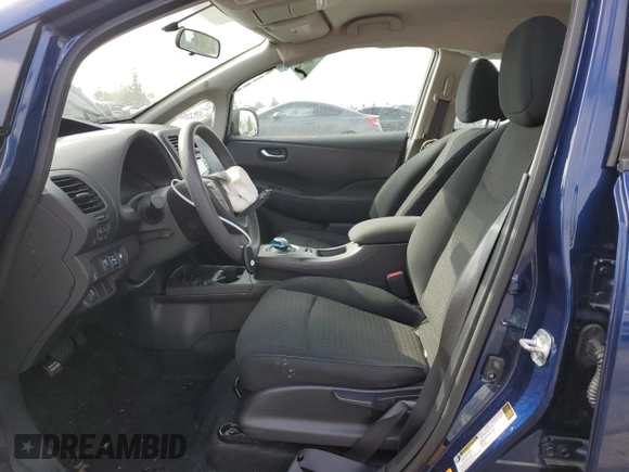 2016 Nissan LEAF S with VIN 1N4AZ0CP2GC306442, listed as a Copart auction lot 58014843 with 25,340 mi miles. Bid and sale history available at carsss.com. Image 7.
