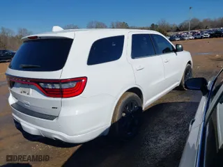 2017 Dodge Durango GT with VIN 1C4RDHDG3HC615038, listed as a IAAI auction lot 41319081 with 131,359 mi miles. Bid and sale history available at carsss.com. Image 4.