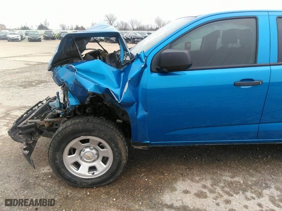 2022 Chevrolet Colorado 2WD Work Truck with VIN 1GCGSBEA9N1331943, listed as a IAAI auction lot 41378162 with 70,227 mi miles. Bid and sale history available at carsss.com. Image 17.