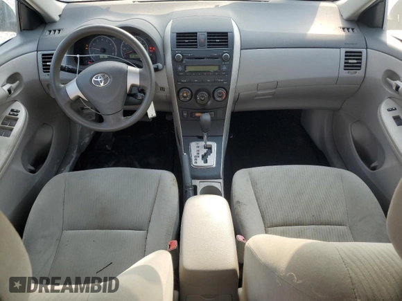 2010 Toyota Corolla with VIN 2T1BU4EEXAC381825, listed as a Copart auction lot 53634555 with 134,219 mi miles and Salvage Title. Bid and sale history available at carsss.com. Image 8.