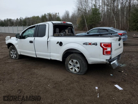 2020 Ford F-150 XL with VIN 1FTEX1EB3LFC83044, listed as a Copart auction lot 81478844 with 179,461 mi miles and Non Repairable. Bid and sale history available at carsss.com. Image 2.
