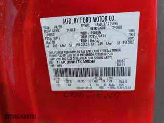 2007 Ford Escape Hybrid with VIN 1FMCU59H17KA98246, listed as a IAAI auction lot 41789024 with 999,999 mi miles. Bid and sale history available at carsss.com. Image 9.