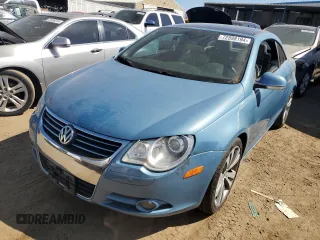 2008 Volkswagen Eos with VIN WVWDB71F38V039347, listed as a Copart auction lot 72598194 with 123,630 mi miles and Salvage Title. Bid and sale history available at DreamBid. Image 1.