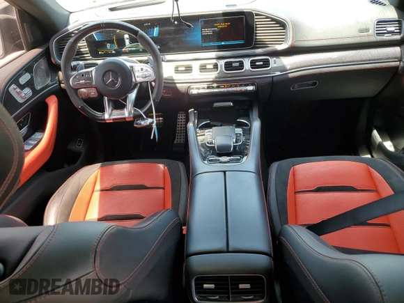 2021 Mercedes-Benz GLE 53 AMG z VIN 4JGFD6BB7MA569861, wystawiony jako Copart lot #55657515 z przebiegiem 58 806 mil mil oraz Czysty tytuł • Clean title. Historia ofert i sprzedaży dostępna na DreamBid. Obrazek 8.