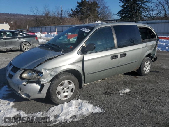 2003 Dodge Caravan SE with VIN 1D4GP24383B111868, listed as a Copart auction lot 42041915 with 0 mi miles and Salvage Title. Bid and sale history available at carsss.com. Image 1.