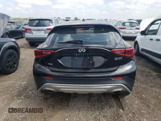 2018 Infiniti QX30 Premium with VIN SJKCH5CR9JA046321, listed as a Copart auction lot 69497704 with 121,606 mi miles and Salvage Title. Bid and sale history available at carsss.com. Image 6.