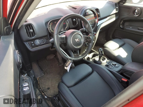2023 MINI Countryman Cooper S with VIN WMZ83BR01P3P85128, listed as a Copart auction lot 60644995 with 59,208 mi miles and Salvage title. Bid and sale history available at DreamBid. Image 8.