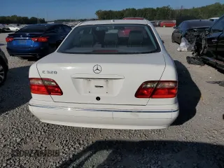 2002 Mercedes-Benz E-Class with VIN WDBJF65J02B473555, listed as a Copart auction lot 75505714 with 0 mi miles and Salvage Title. Bid and sale history available at carsss.com. Image 6.