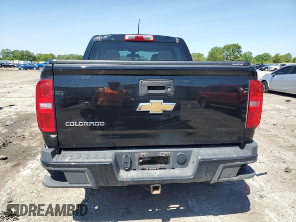 2016 Chevrolet Colorado 4WD WT with VIN 1GCGTBE36G1209591, listed as a Copart auction lot 58565535 with 115,134 mi miles and Salvage title. Bid and sale history available at DreamBid. Image 6.