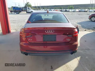 2018 Audi A4 Premium Plus with VIN WAULMAF46JA067552, listed as a IAAI auction lot 41196454 with 61,361 mi miles. Bid and sale history available at carsss.com. Image 17.