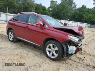 2011 Lexus RX 350 with VIN 2T2BK1BA3BC083572, listed as a Copart auction lot 60888165 with 170,034 mi miles and Salvage title. Bid and sale history available at DreamBid. Image 4.