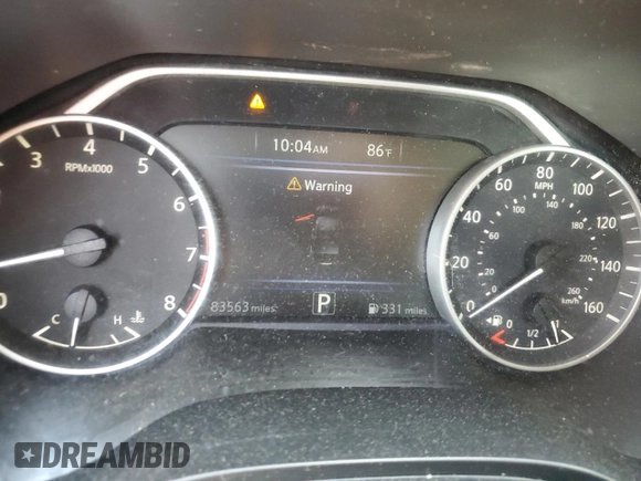 2018 Nissan Maxima SV with VIN 1N4AA6AP4JC399937, listed as a Copart auction lot 61622905 with 83,563 mi miles and Salvage title. Bid and sale history available at DreamBid. Image 9.