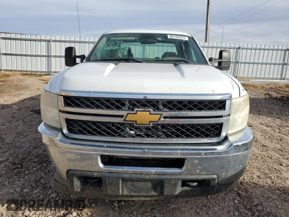 2012 Chevrolet Silverado 3500HD Work Truck with VIN 1GC4KZCG4CF102718, listed as a Copart auction lot 80769224 with 56,230 mi miles and Salvage Title. Bid and sale history available at carsss.com. Image 5.