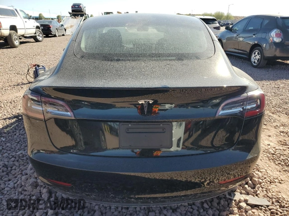 2023 Tesla Model 3 with VIN 5YJ3E1EA4PF459775, listed as a Copart auction lot 47998075 with 37,232 mi miles and Salvage Title. Bid and sale history available at DreamBid. Image 6.