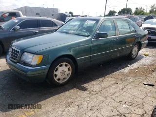 1995 Mercedes-Benz S with VIN WDBGA43E5SA246161, listed as a Copart auction lot 60233354 with 129,774 mi miles and Non Repairable. Bid and sale history available at DreamBid. Image 1.