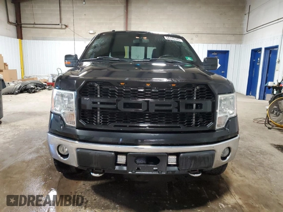 2012 Ford F-150 XL with VIN 1FTFW1EF3CFC38227, listed as a Copart auction lot 54176145 with 161,670 mi miles and Salvage Title. Bid and sale history available at carsss.com. Image 5.