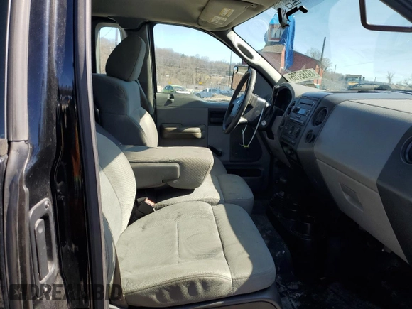 2008 Ford F-150 XL with VIN 1FTRF14W58KD80852, listed as a Copart auction lot 49785705 with 107,136 mi miles and Salvage Title. Bid and sale history available at carsss.com. Image 10.