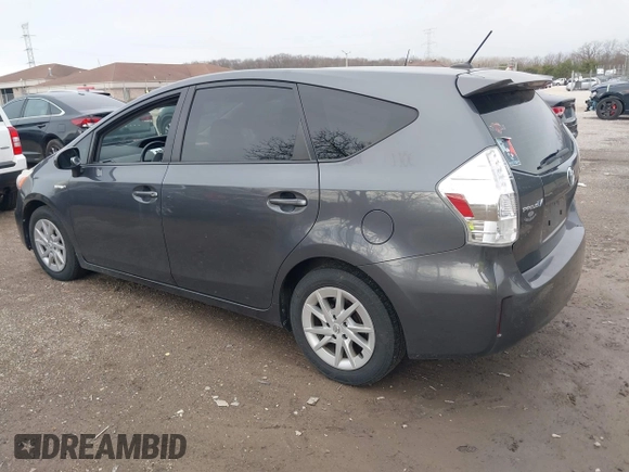 2012 Toyota Prius Two with VIN JTDZN3EU0C3041284, listed as a IAAI auction lot 42095547 with 185,725 mi miles and . Bid and sale history available at DreamBid. Image 3.
