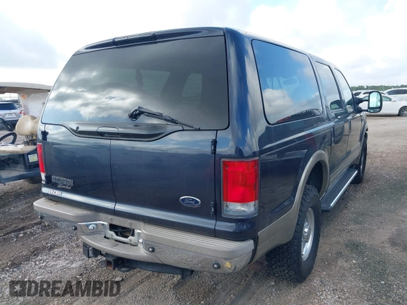 2000 Ford Excursion Limited with VIN 1FMNU42S6YEE16063, listed as a IAAI auction lot 42667484 with 176,296 mi miles and . Bid and sale history available at DreamBid. Image 4.