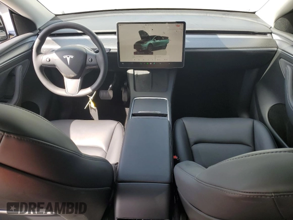 2024 Tesla Model Y Long Range с VIN 7SAYGDEE1RF152168, выставлен на аукционе Copart как лот 52436135 с пробегом 3 546 миль миль и Списание • Salvage title. История ставок и продаж доступна на DreamBid. Изображение 8.