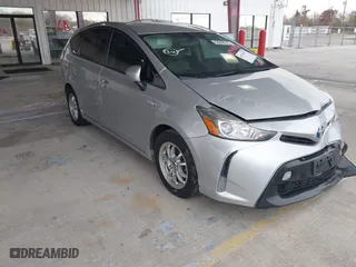 2017 Toyota Prius v Two with VIN JTDZN3EU9HJ070219, listed as a IAAI auction lot 41358297 with 209,303 mi miles. Bid and sale history available at carsss.com. Image 1.