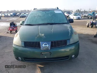 2004 Nissan Quest S with VIN 5N1BV28UX4N351273, listed as a IAAI auction lot 41612051 with Not Provided miles. Bid and sale history available at carsss.com. Image 12.