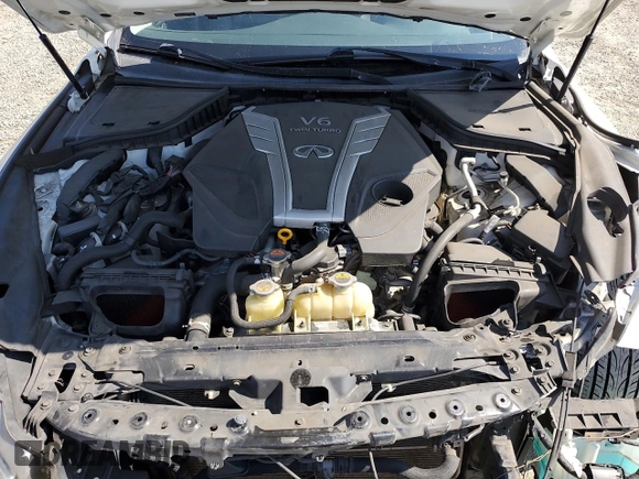 2017 Infiniti Q50 Premium with VIN JN1EV7AP8HM741726, listed as a Copart auction lot 60246915 with 124,696 mi miles and Salvage title. Bid and sale history available at DreamBid. Image 11.