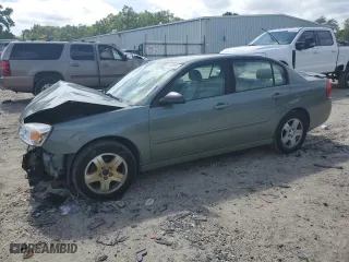 2005 Chevrolet Malibu LT with VIN 1G1ZU54875F107827, listed as a Copart auction lot 70148884 with 81,416 mi miles and Salvage Title. Bid and sale history available at carsss.com. Image 1.