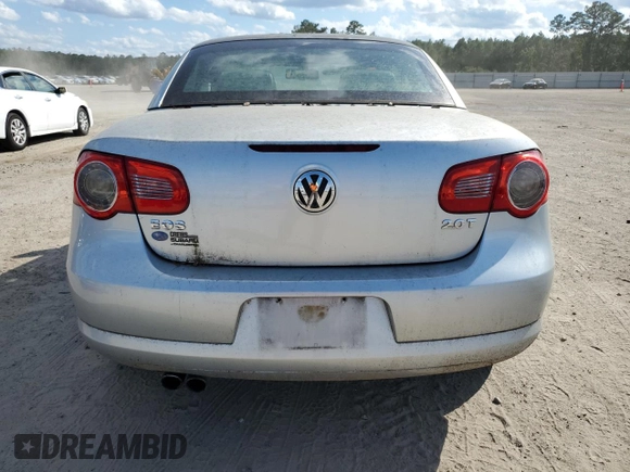 2007 Volkswagen Eos 2.0T with VIN WVWFA71F87V014941, listed as a Copart auction lot 71891554 with 104,884 mi miles and Clean Title. Bid and sale history available at DreamBid. Image 6.