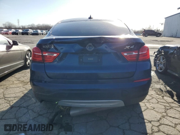2016 BMW X4 xDrive28i with VIN 5UXXW3C51G0R18922, listed as a Copart auction lot 51652645 with 255,151 mi miles and Clean title. Bid and sale history available at DreamBid. Image 6.