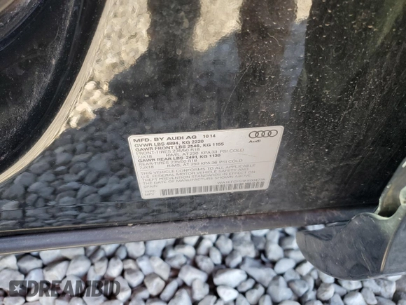 2015 Audi Q3 2.0T Premium Plus with VIN WA1EFCFS3FR004735, listed as a Copart auction lot 52884755 with 139,031 mi miles and Salvage Title. Bid and sale history available at carsss.com. Image 15.