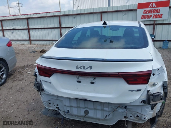 2023 Kia Forte GT-Line with VIN 3KPF54AD1PE676804, listed as a IAAI auction lot 42053769 with 44,352 mi miles. Bid and sale history available at carsss.com. Image 17.