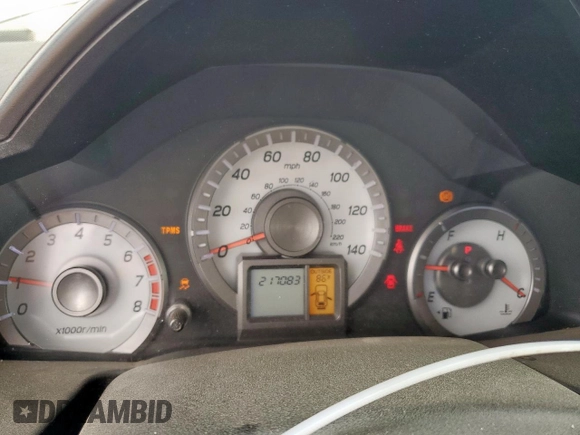 2013 Honda Pilot EX-L with VIN 5FNYF3H57DB027741, listed as a Copart auction lot 57719085 with 217,083 mi miles and Salvage title. Bid and sale history available at DreamBid. Image 9.