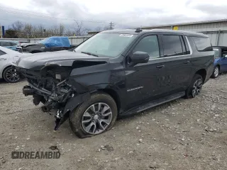 2021 Chevrolet Suburban LT z VIN 1GNSKCKD0MR157010, wystawiony jako Copart lot #49963535 z przebiegiem 68 685 mil mil oraz Szkoda całkowita • Salvage title. Historia ofert i sprzedaży dostępna na DreamBid. Obrazek 1.
