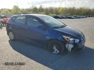 2017 Hyundai Accent SE with VIN KMHCT5AE7HU313588, listed as a Copart auction lot 54993785 with 81,563 mi miles and Clean Title. Bid and sale history available at carsss.com. Image 4.