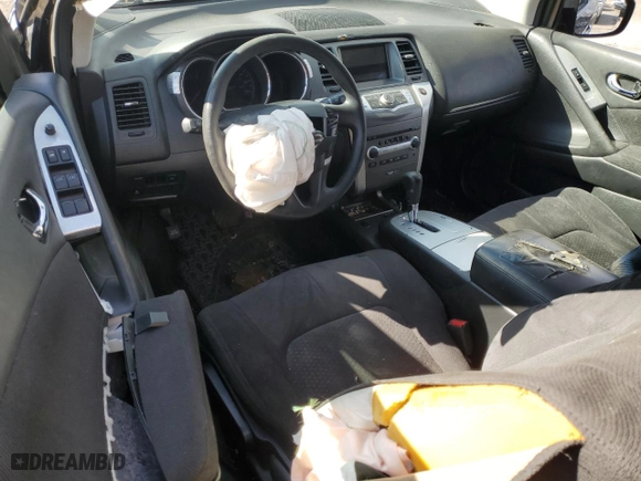 2011 Nissan Murano SV with VIN JN8AZ1MW1BW150430, listed as a Copart auction lot 48308215 with 0 mi miles and Salvage Title. Bid and sale history available at carsss.com. Image 8.
