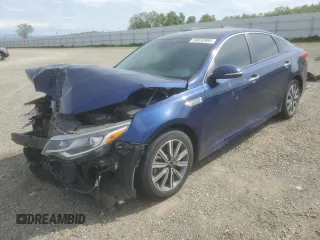 2019 Kia Optima LX with VIN 5XXGT4L35KG353807, listed as a Copart auction lot 50650985 with 74,601 mi miles and Salvage Title. Bid and sale history available at carsss.com. Image 1.