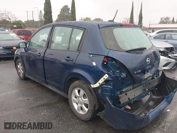 2008 Nissan Versa 1.8 S with VIN 3N1BC13E78L380632, listed as a IAAI auction lot 41562724 with 166,899 mi miles. Bid and sale history available at carsss.com. Image 15.