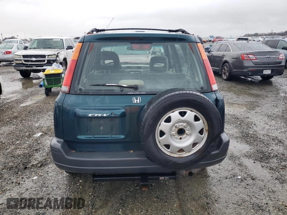 1998 Honda CR-V LX with VIN JHLRD1843WC077271, listed as a Copart auction lot 44916265 with 162,305 mi miles and Clean Title. Bid and sale history available at carsss.com. Image 6.