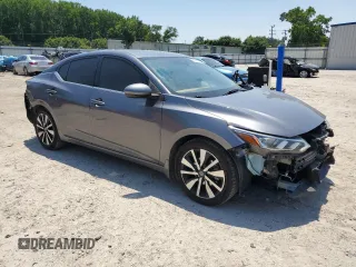 2021 Nissan Sentra SV with VIN 3N1AB8CV6MY326307, listed as a Copart auction lot 61548615 with 79,216 mi miles and Salvage title. Bid and sale history available at DreamBid. Image 4.